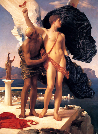 Icarus and Daedalus Frederic Leighton